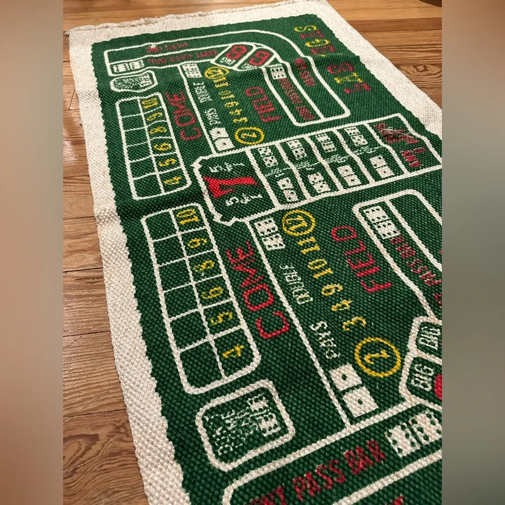 1970’s Welcome to My Pad Frog floor mat/ Vegas game